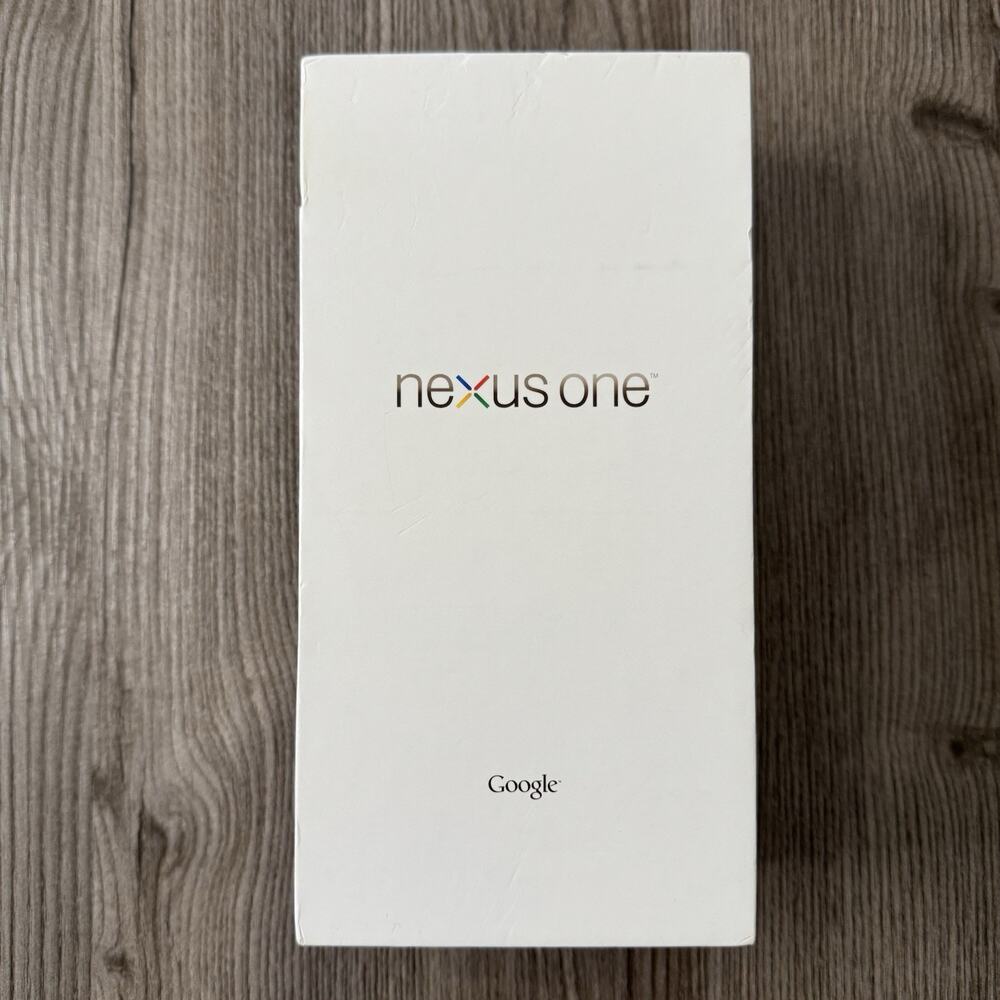 Google Nexus One Factory Unlocked Smartphone Complete In Box Sealed